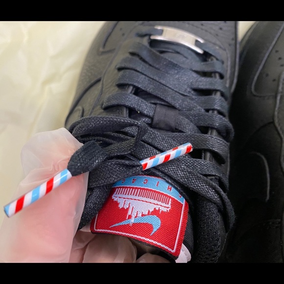 Air force 1 07 prm black/black- university red main image 8